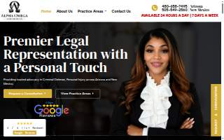 Alpha Omega Law Offices, PLLC website