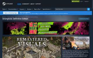 Stronghold Construction website