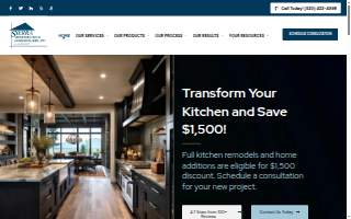 Sierra Remodeling & Home Builders Inc. website