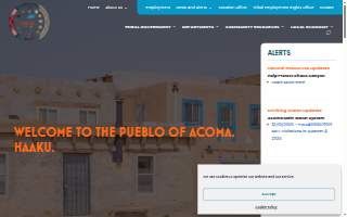 Acoma Animal Clinic website