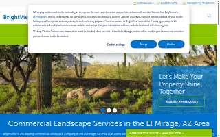 BrightView Landscape website
