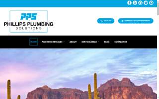 Phillips Plumbing Solutions website