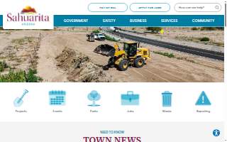 Sahuarita Town Hall website