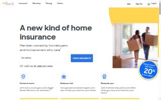 Porch Property Group website