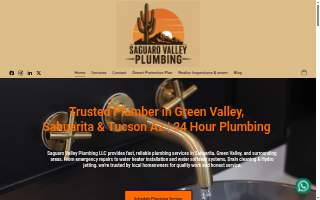 Saguaro Valley Plumbing llc website