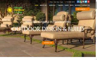 Simple Outdoor Living website