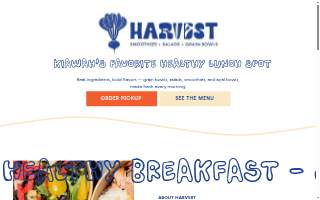 Harvest Chiropractic website