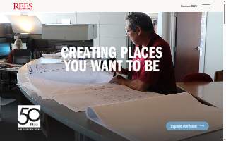 A Rees Water Truck Services website