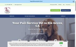 Laguna Creek Veterinary Hospital website