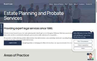 Robert Jeff Busch Attorney website