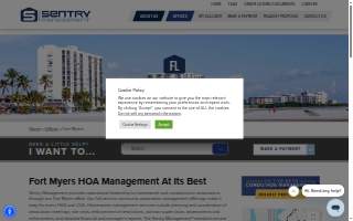 Sentry Asset Management website