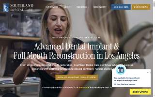 Southland Dental Care website