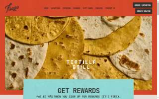Fuego Mediterranean Grill website