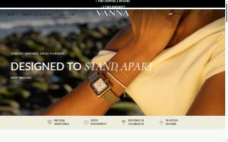Vanna Salon Studio website