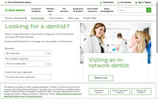 Dentist Downey - Orange Estates Dental website