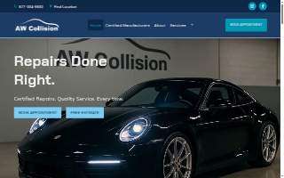 AW Collision of Long Beach website