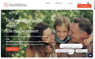Bambino Insurance website