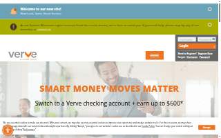 Verve, a Credit Union website