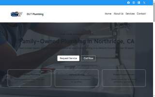 DLT Plumbing of Alhambra website