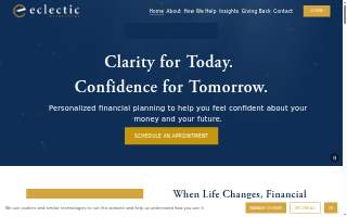Eclectic Associates website