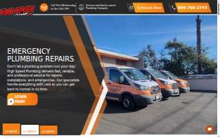 High Speed Plumbing of Fullerton website