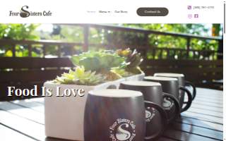 Four Sisters Cafe website