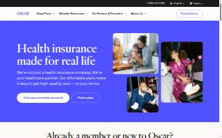 Oscar Medical Center website