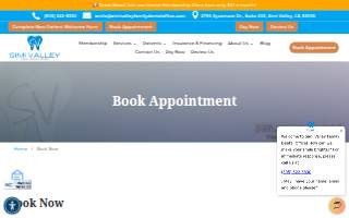 Simi Valley Family Dental Office website