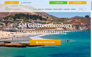 Santa Maria Gastroenterology website