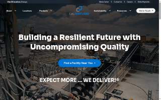 CalPortland Santa Maria Construction Services website