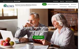 Aims Insurance Services - San Bernardino website