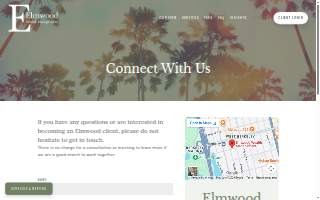 Elmwood Wealth Management website