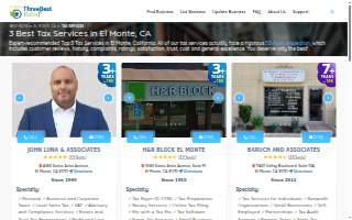 Baruch and Associates Income TAX Services website