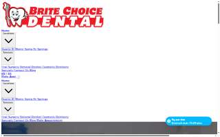 Brite Choice Dental El Monte - Cosmetic, Dental Implant & Family Dentistry website