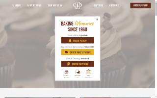 Porto's Bakery and Cafe website