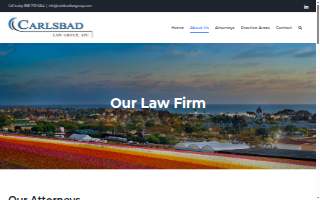 Carlsbad Law Group, APC website