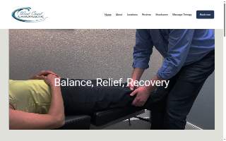 West Coast Chiropractic website