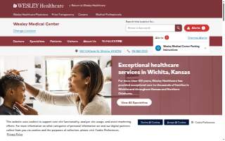 Wesley Health Centers - Health and Wellness Center website