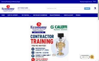 Economy Plumbing website