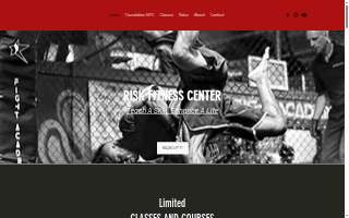 Risk Fitness Center website