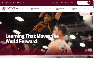 Loyola Family Health Center website