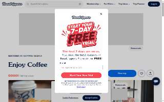 Enjoy Coffee website