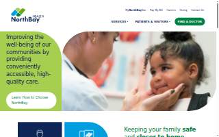 NorthBay Health Primary Care - Green Valley website