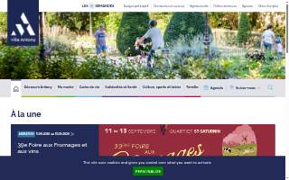 Antony Animal Hospital website