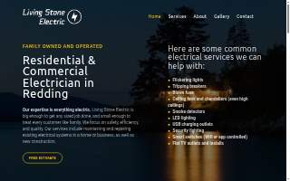 Living Stone Electric website