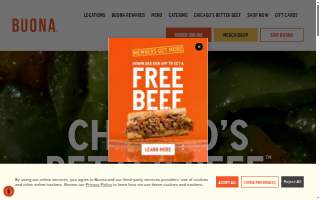 Buona Forchetta - San Marcos website