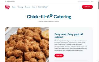 The Catering Company of Central FLorida website