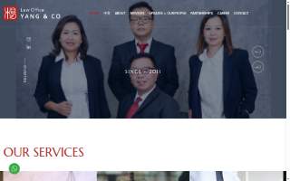 Yang & Co CPA website