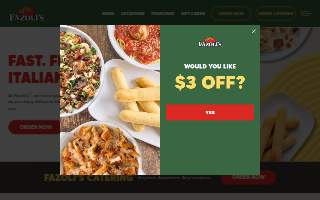 Fazoli's of Paragould website