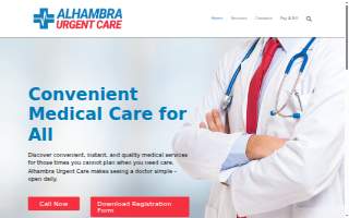 Urgent Care Medical Center website